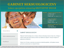 Tablet Screenshot of bojargabinet.pl